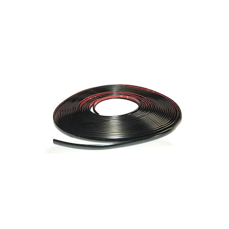 Protekto Trim 3/8in TAPE ON DOOR EDGE BLACK 50' KIT. 39-511-01